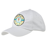 Robot Baseball Cap - White (Personalized)
