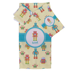 Robot Bath Towel Set - 3 Pcs (Personalized)
