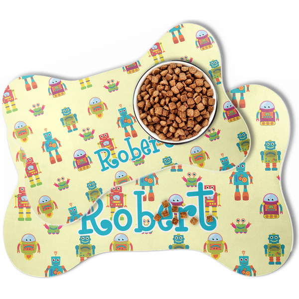 Robot Bone Shaped Dog Mats - MAIN