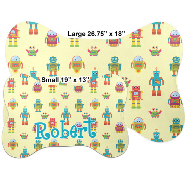 Robot Bone Shaped Mat Comparison