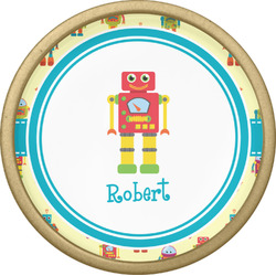 Robot Cabinet Knob - Gold (Personalized)