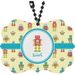 Robot Rear View Mirror Charm (Personalized)