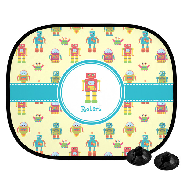 Custom Robot Car Side Window Sun Shade (Personalized)