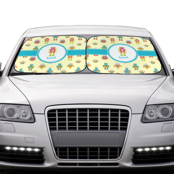 Robot Car Sun Shades - IN CONTEXT