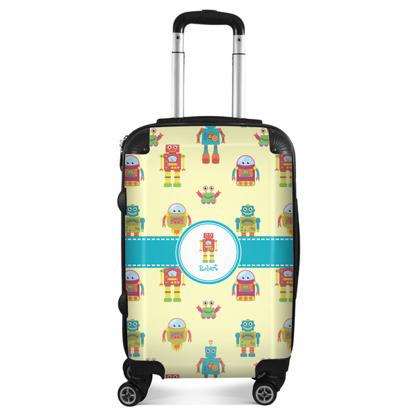 Custom Robot Suitcase - 20" Carry On (Personalized)