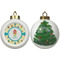 Robot Ceramic Christmas Ornament - X-Mas Tree (APPROVAL)