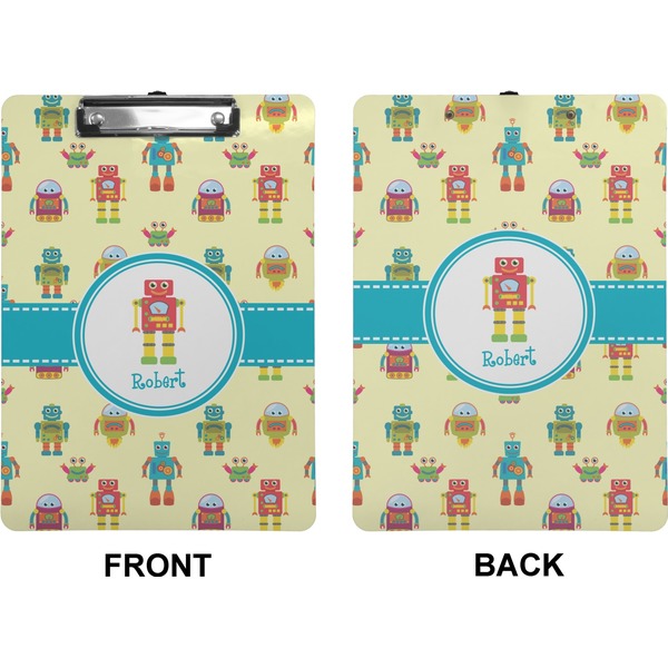 Robot Clipboard (Letter) (Front + Back)