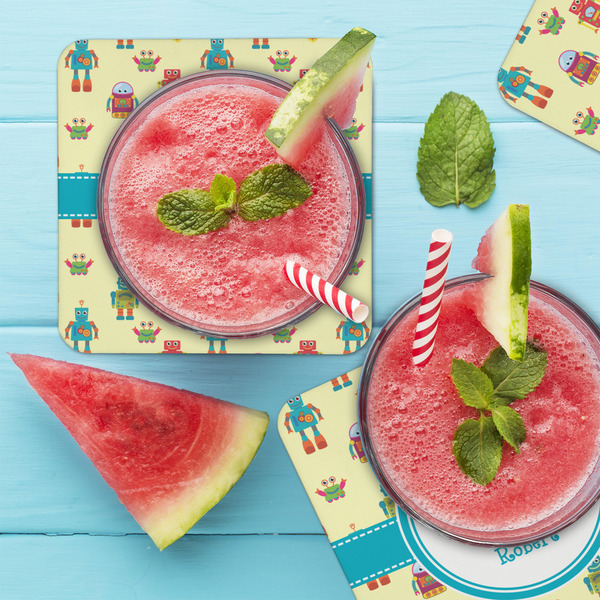 Robot Coaster Set - LIFESTYLE