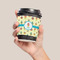 Robot Coffee Cup Sleeve - LIFESTYLE