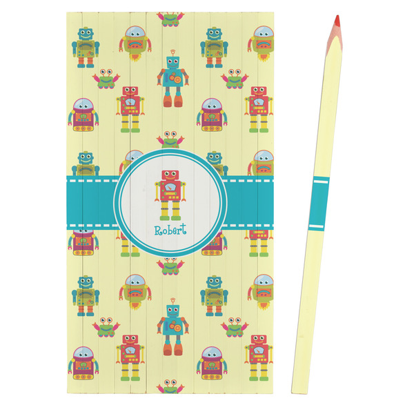 Robot Colored Pencils - Front View