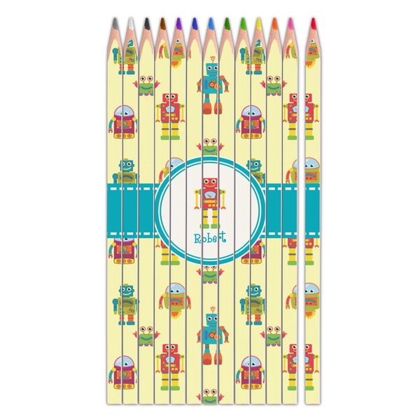 Custom Robot Colored Pencils (Personalized)