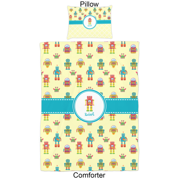 Robot Comforter Set - Twin - Approval