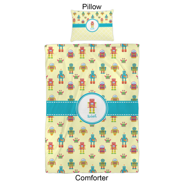 Robot Comforter Set - Twin XL - Approval