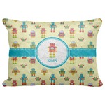 Robot Decorative Baby Pillowcase - 16"x12" (Personalized)
