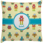Robot Decorative Pillow Case (Personalized)