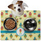 Robot Dog Food Mat - Medium LIFESTYLE