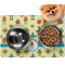 Robot Dog Food Mat - Small LIFESTYLE