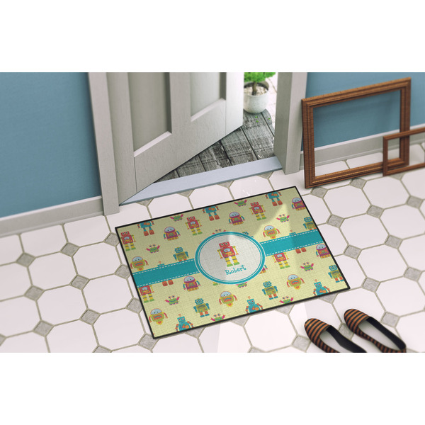 Robot Door Mat Lifestyle