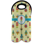 Robot Wine Tote Bag (2 Bottles) (Personalized)