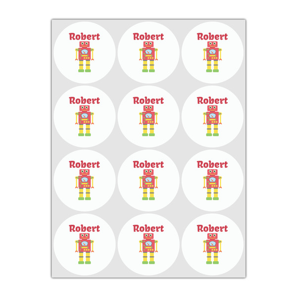 Robot Drink Topper - Small - Set of 12