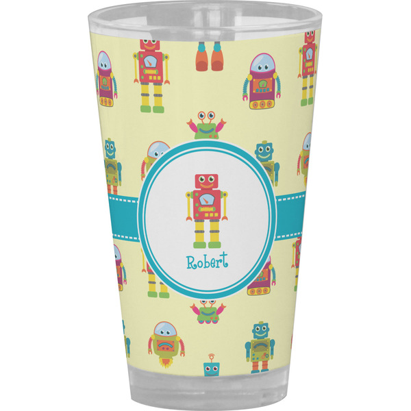 Custom Robot Pint Glass - Full Color (Personalized)