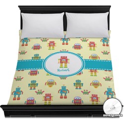 Robot Duvet Cover - Full / Queen (Personalized)