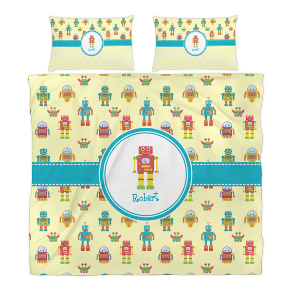 Robot Duvet Cover Set - King - Alt Approval