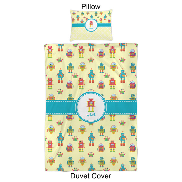 Robot Duvet Cover Set - Twin XL - Approval