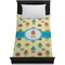 Robot Duvet Cover - Twin - On Bed - No Prop
