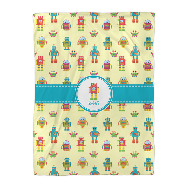 Robot Duvet Cover - Twin XL - Front
