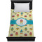 Robot Duvet Cover - Twin XL - On Bed - No Prop