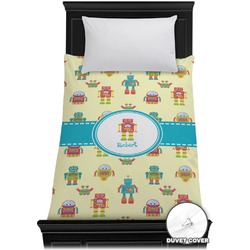 Robot Duvet Cover - Twin (Personalized)