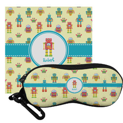 Robot Eyeglass Case & Cloth (Personalized)