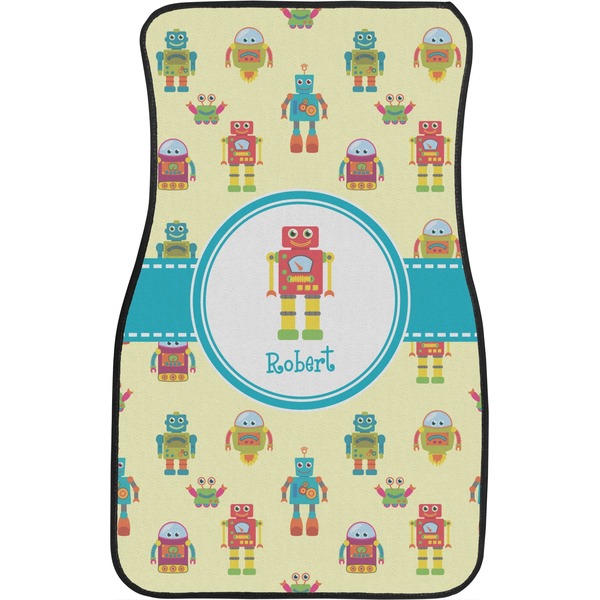 Robot Custom Car Floor Mats (Front Seat)