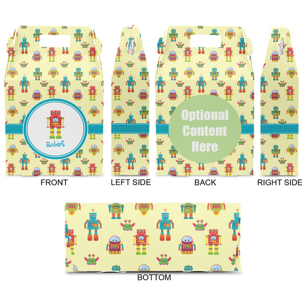 Robot Gable Favor Box - Approval