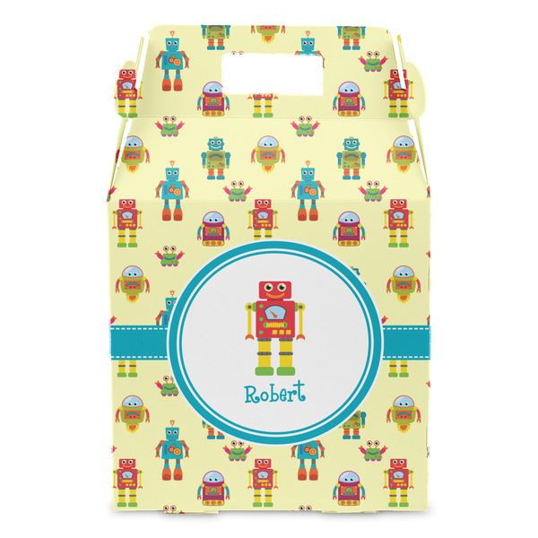 Robot Gable Favor Box - Front