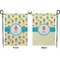 Robot Garden Flag - Double Sided Front and Back