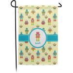 Robot Small Garden Flag - Single Sided w/ Name or Text