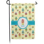 Robot Small Garden Flag - Single Sided w/ Name or Text