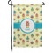 Robot Small Garden Flag - Double Sided w/ Name or Text