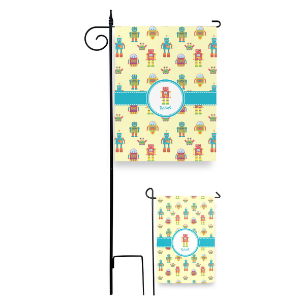 Robot Garden Flag - PARENT/MAIN