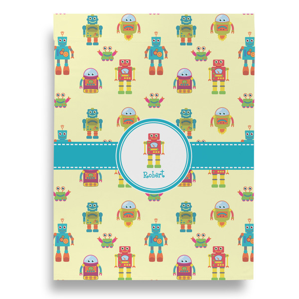 Robot House Flags - Double Sided - FRONT