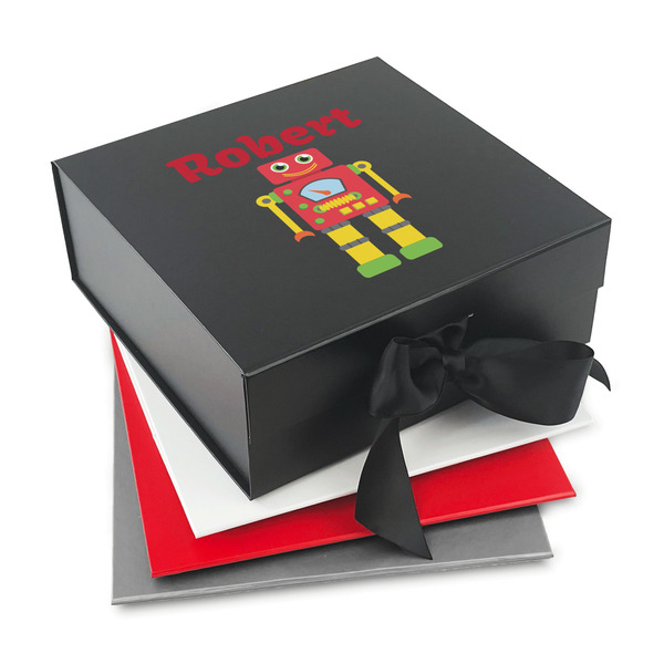 Custom Robot Gift Box with Magnetic Lid (Personalized)
