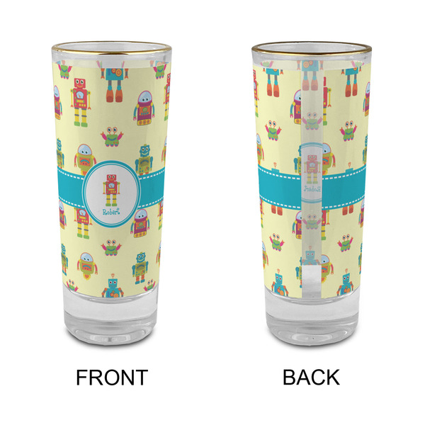 Robot Glass Shot Glass - 2 oz - Single - APPROVAL