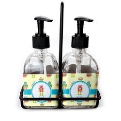 Robot Glass Soap & Lotion Bottles (Personalized)