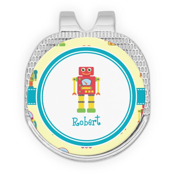 Robot Golf Ball Hat Marker Hat Clip