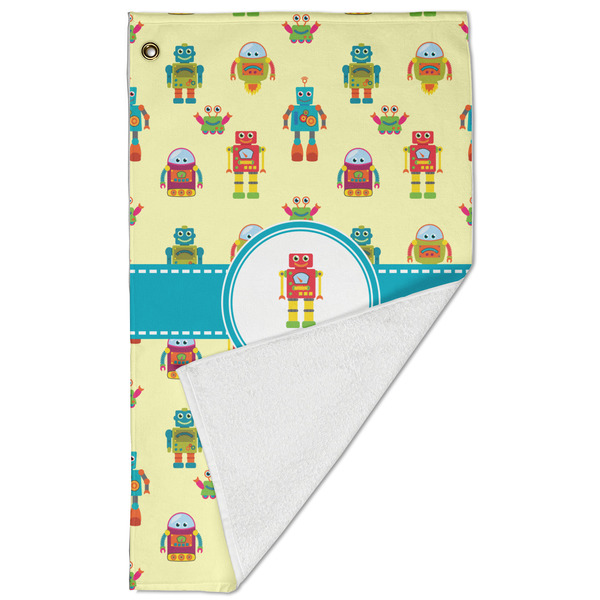 Robot Golf Towel - Folded (Large)