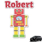 Robot Graphic Car Decal (Personalized)