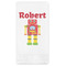 Robot Guest Napkin - Front View