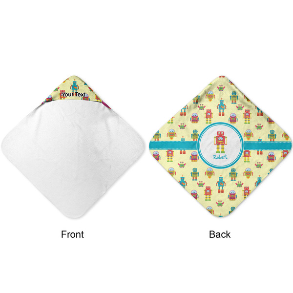 Robot Hooded Baby Towel- Approval